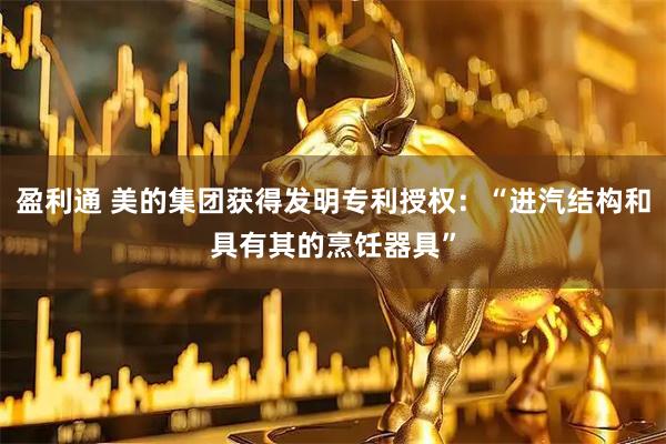 盈利通 美的集团获得发明专利授权：“进汽结构和具有其的烹饪器具”